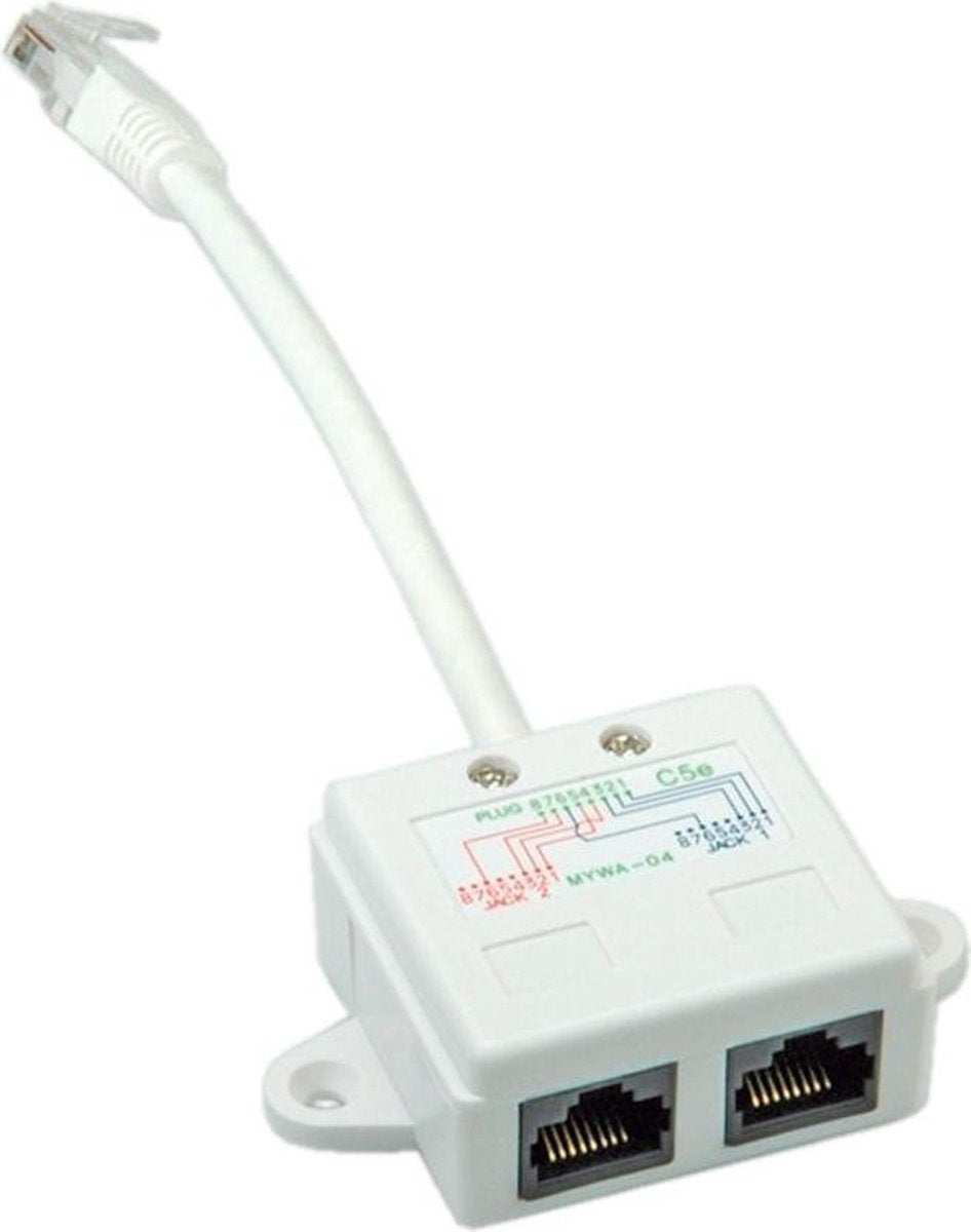 ROLINE T-Adapter Cat. 5e