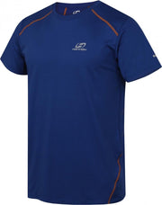 Hannah Sportshirt Pacaba Heren Polyester/elastaan Blauw Mt L