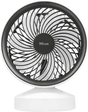 Trust - Ventu | USB Ventilator | 42 dB | Antislipvoet | Veiligheidsrooster | Wit