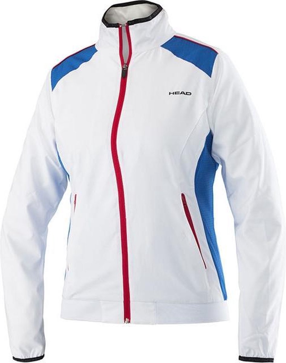 Head Tennisjack Club Junior Wit/blauw Maat 164