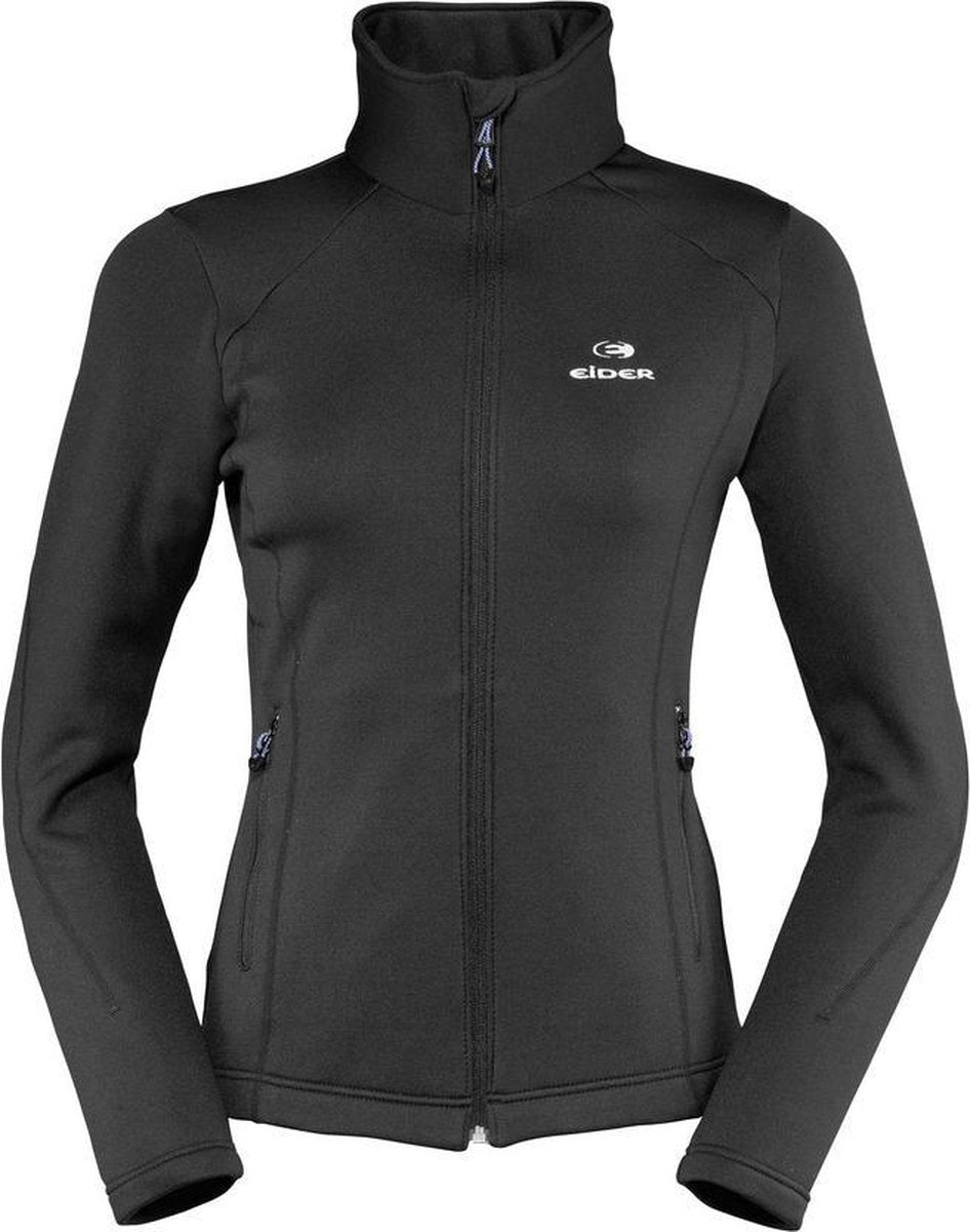 Eider Minya Jacket Women - dames - fleecevest - zwart - maat.42