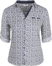 Bedrukte blouse Liberty