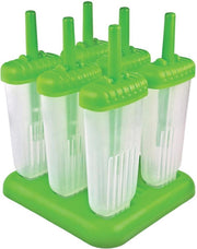 Tovolo - ijsvormpjes - waterijs - ijslollymaker - 6st. - groen