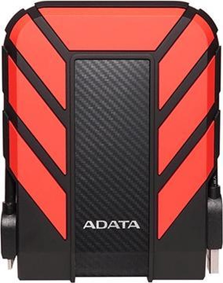 ADATA DashDrive Durable HD710 Professional - Externe harde schijf - 1 TB Rood