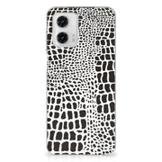 Motorola Moto G73 | TPU Hoesje | Slangenprint