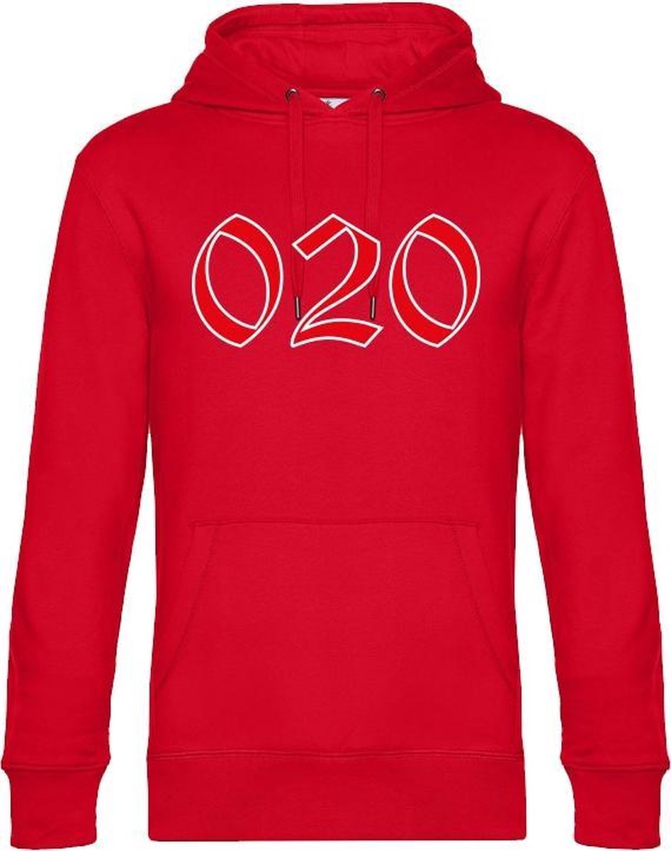 Hoodie Damsko - AJAX - 020 - Amsterdam - Hooligan - Voetbal - Supporter - De Arena
