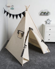 FUJL - Tipi Tent - Speeltent - Wigwam - kinder tipi -  Basic Black