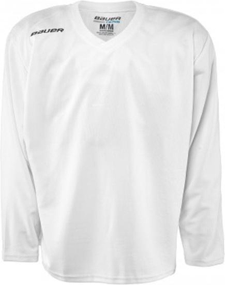 IJshockey training shirt Bauer wit maat Youth M