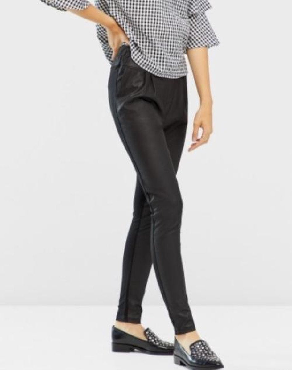 Kaffe coated jillian pant
