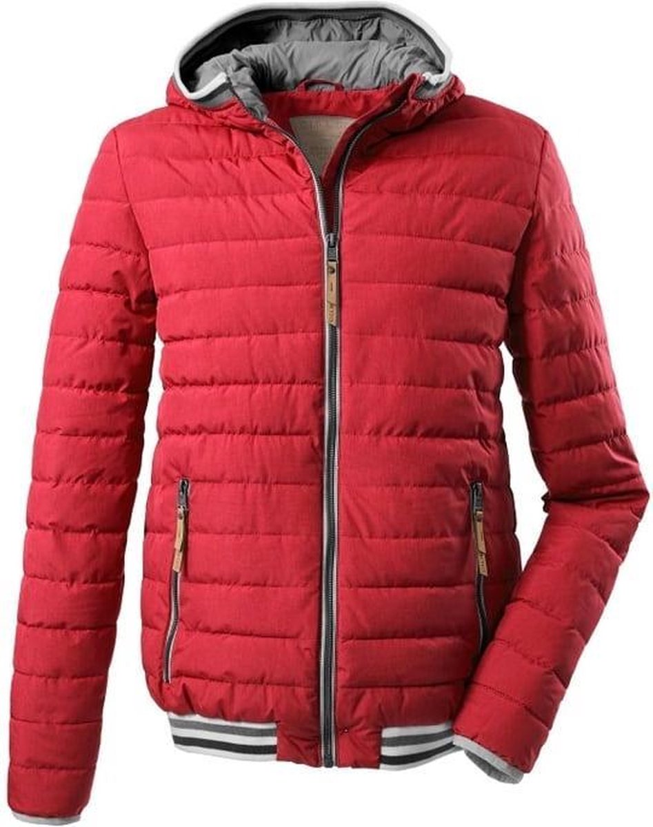 Killtec heren (tussen) jas Vacker rood - maat L