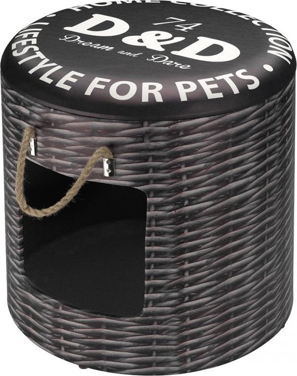 D&D Petbox rattan L - 42x40CM
