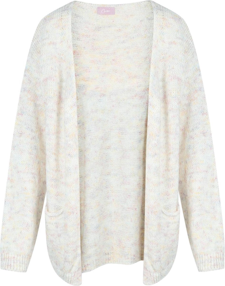 Cassis - Open cardigan - Ecru