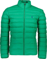 Polo Ralph Lauren  Jas Groen Getailleerd - Maat XL - Heren - Herfst/Winter Collectie - Polyamide