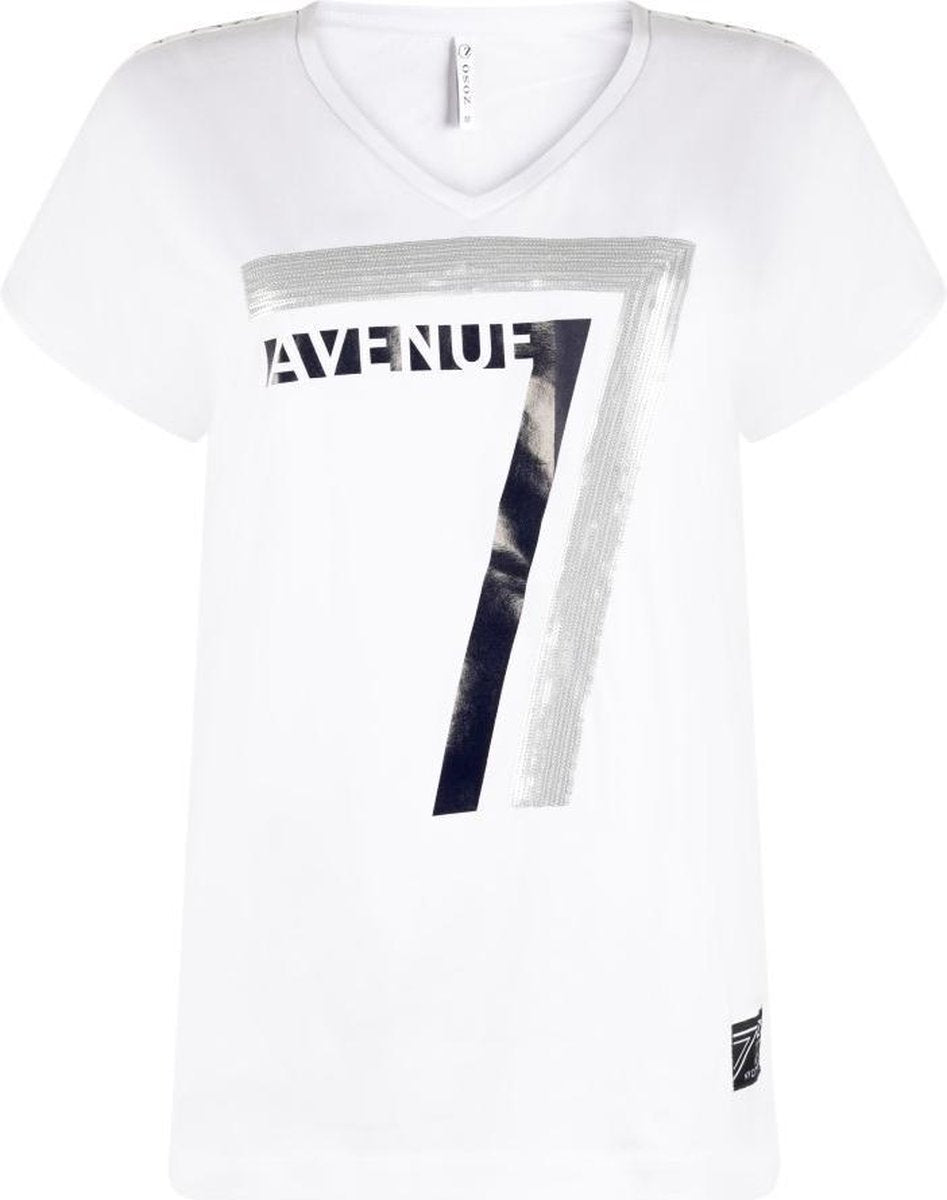Zoso Britt dames shirt wit