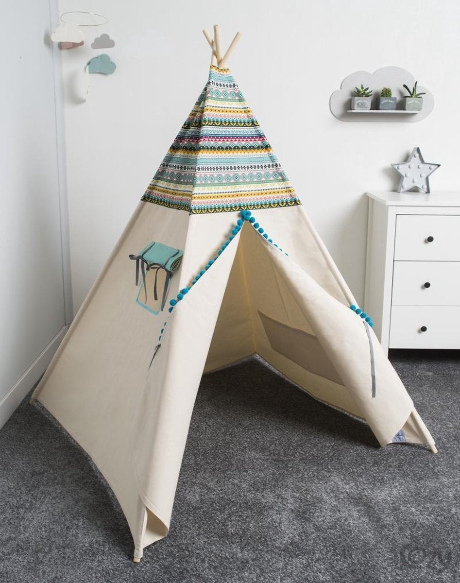 FUJL - Tipi Tent - Speeltent - Wigwam - kinder tipi -  Indian