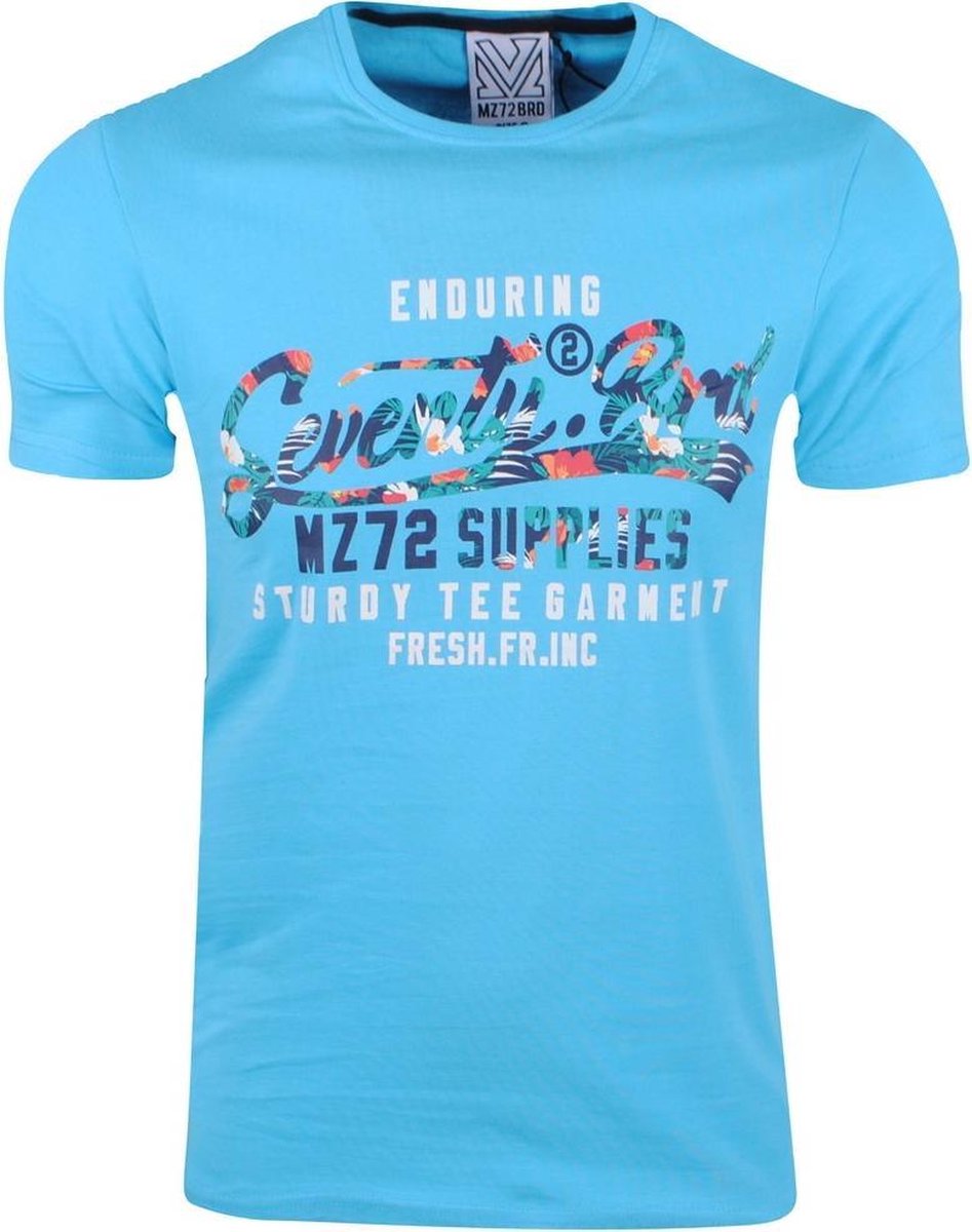 MZ72 - Heren T-Shirt - Theplaya - Blauw