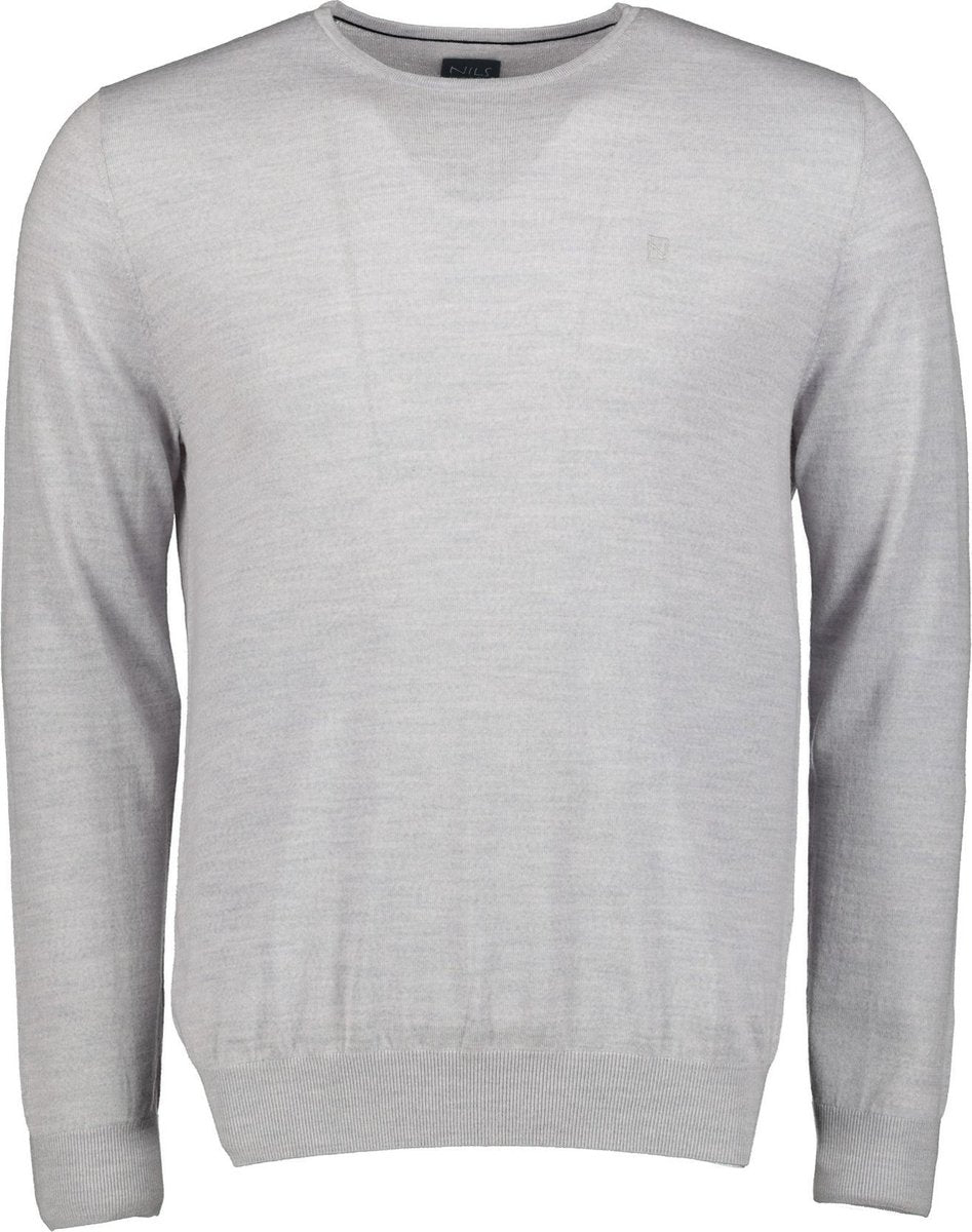Nils Pullover - Slim Fit - Grijs - L