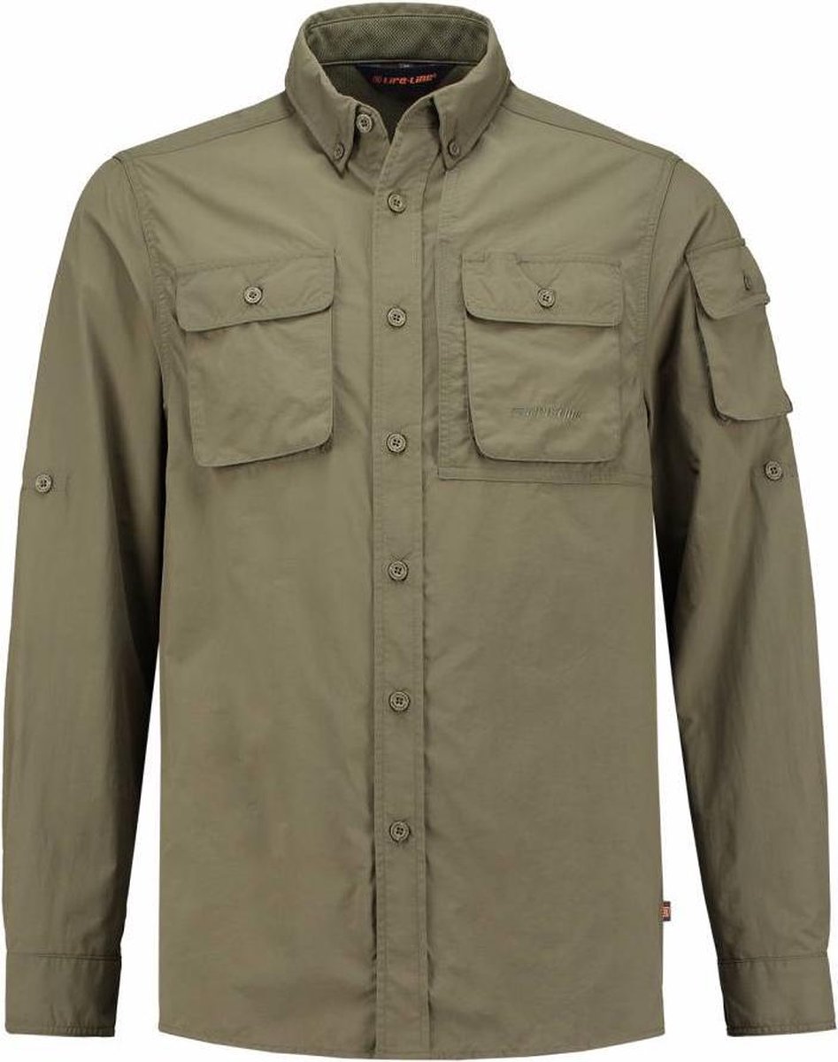 Life-Line Guide Overhemd - Heren Outdoor Blouse - Anti-Insect Werking