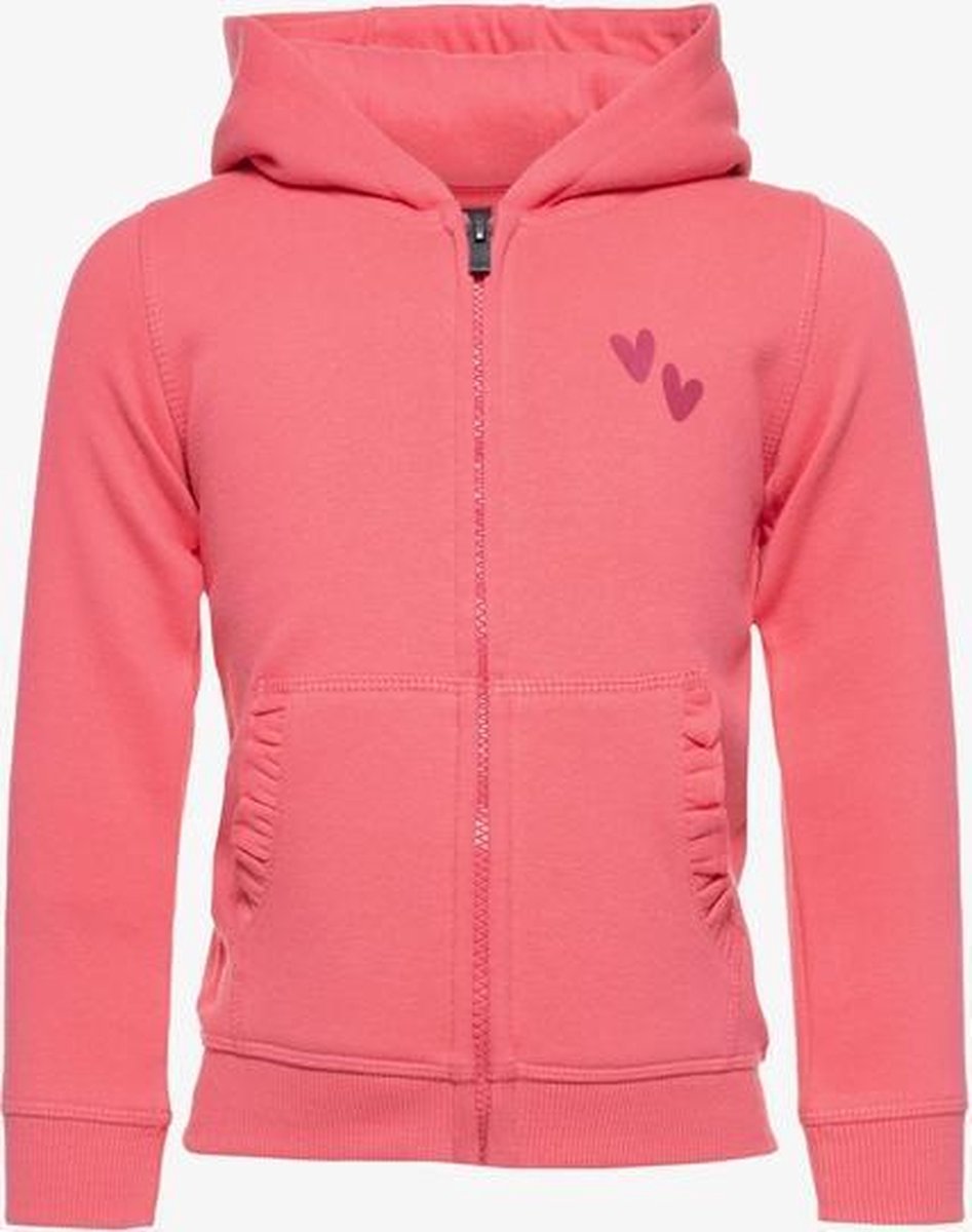 TwoDay meisjes vest - Roze - Maat 98/104