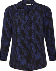 My True Me blouse Blauw-52 (6Xl)
