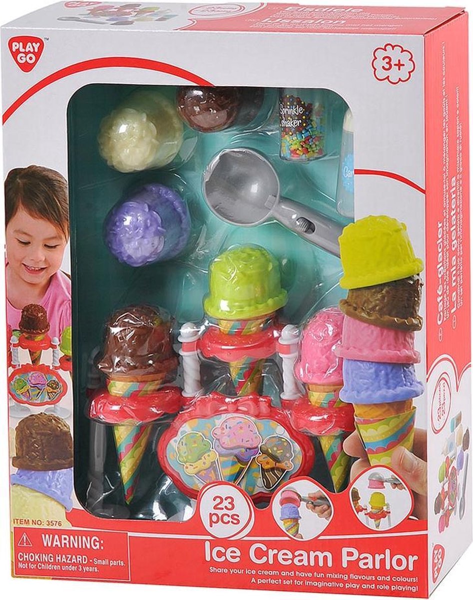 Playgo Ijssalon 23 delig 3576