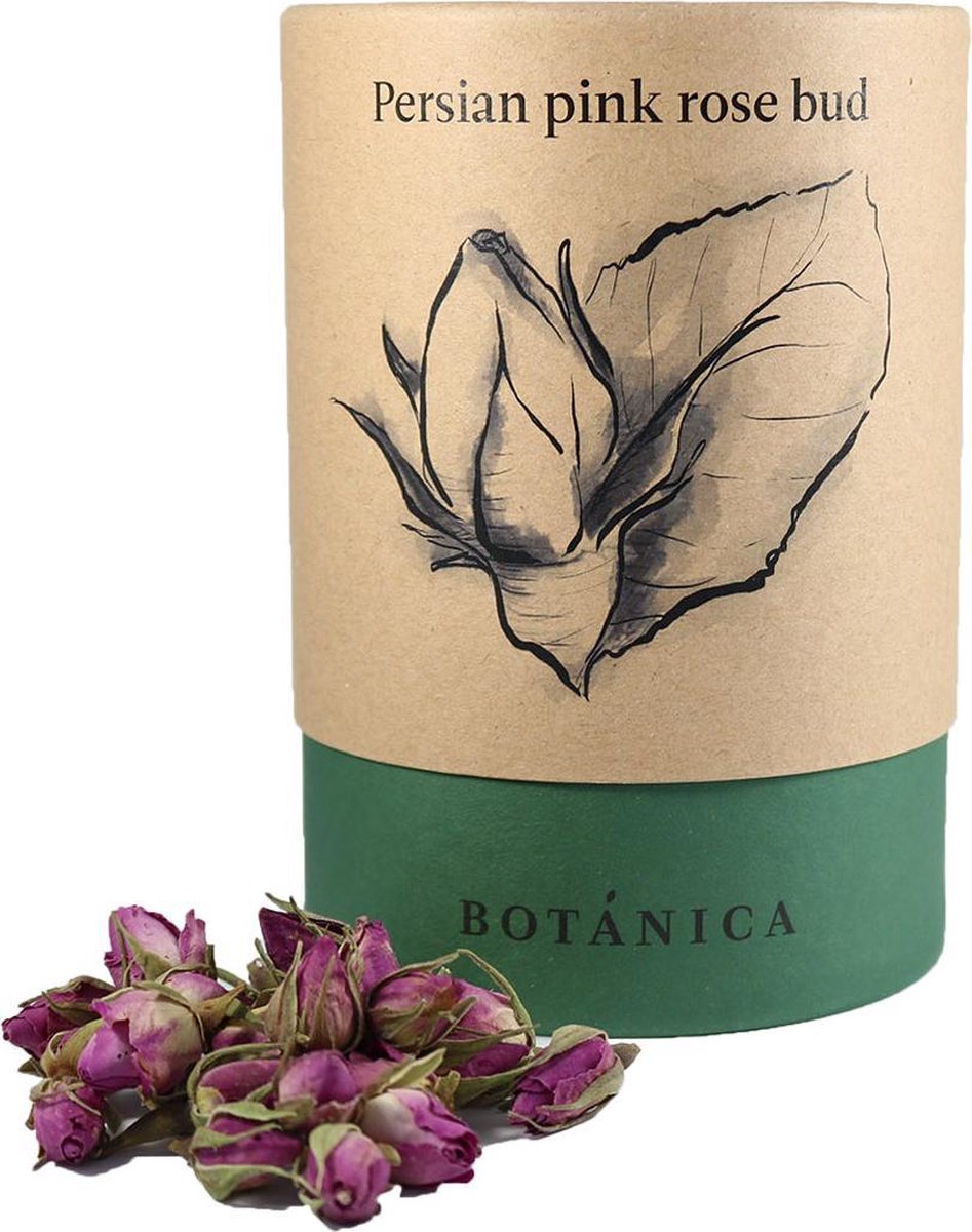 BOTANICA Gedroogde Roze Rozen Knopjes 130 g