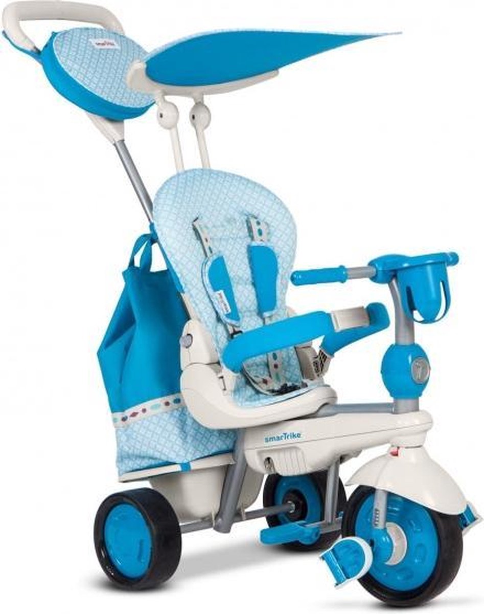 SmarTrike Splash blauw & grijs 5 in 1 driewieler
