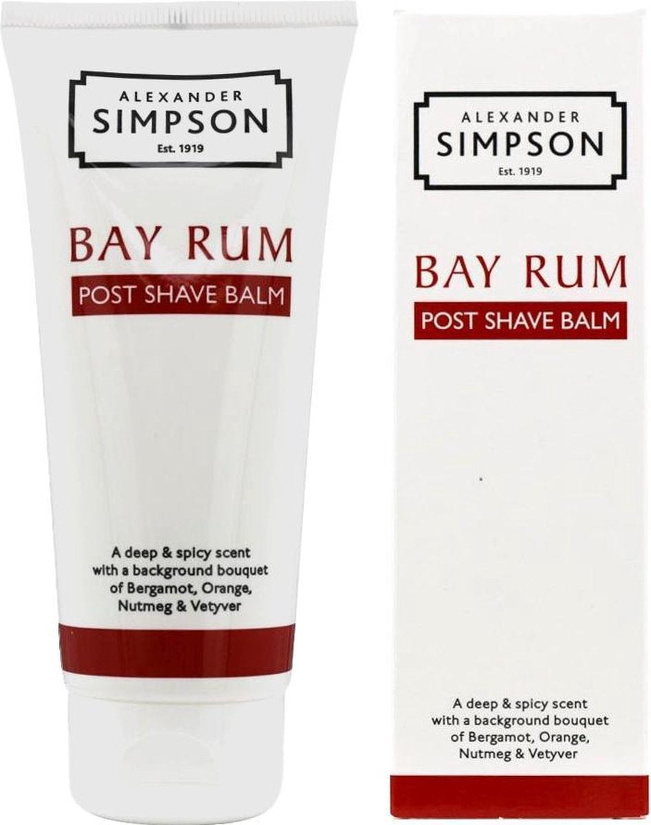 Alexander Simpson Est. 1919 after shave balm Bay Rum 100ml