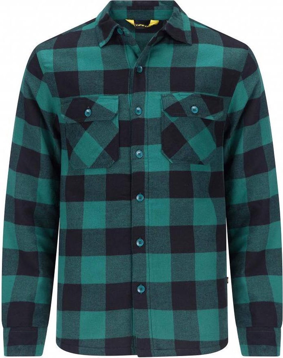 Life-Line Joris Blouse - Heren Outdoor Overhemd - Gevoerd Shirt