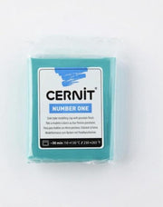 Boetseerklei - Cernit Number one 56g turquoise - 6 stuk
