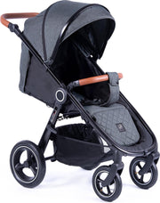 joggy buggy - Lichtgewicht- Inclusief voetenzak & regenhoes - Donker Grijs