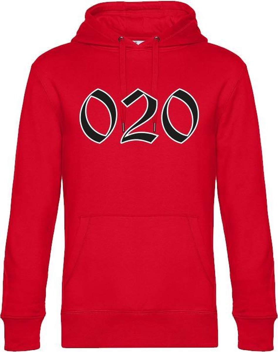 Hoodie Damsko - AJAX - 020 - Amsterdam - Hooligan - Voetbal - Supporter - De Arena