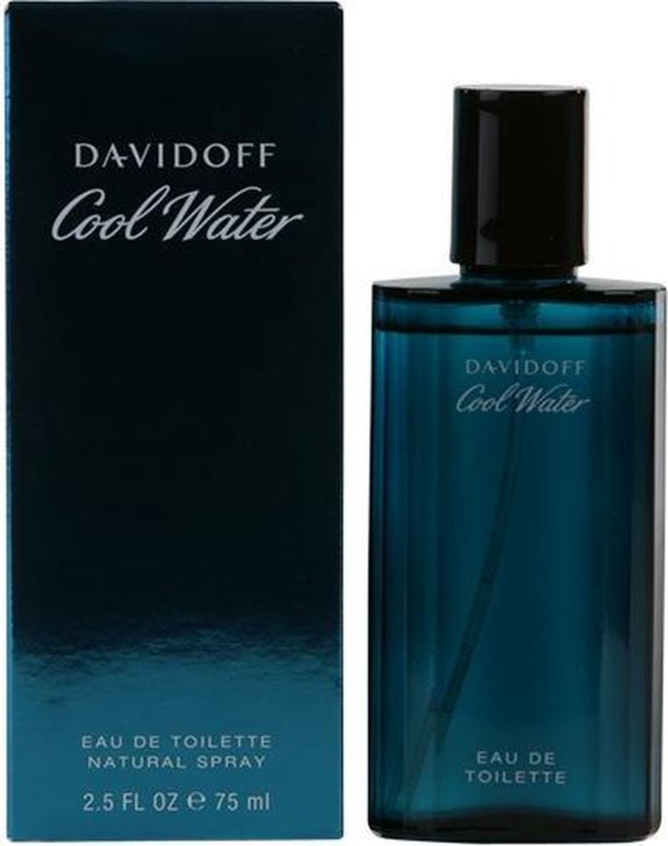 MULTI BUNDEL 2 stuks COOL WATER eau de toilette spray 75 ml