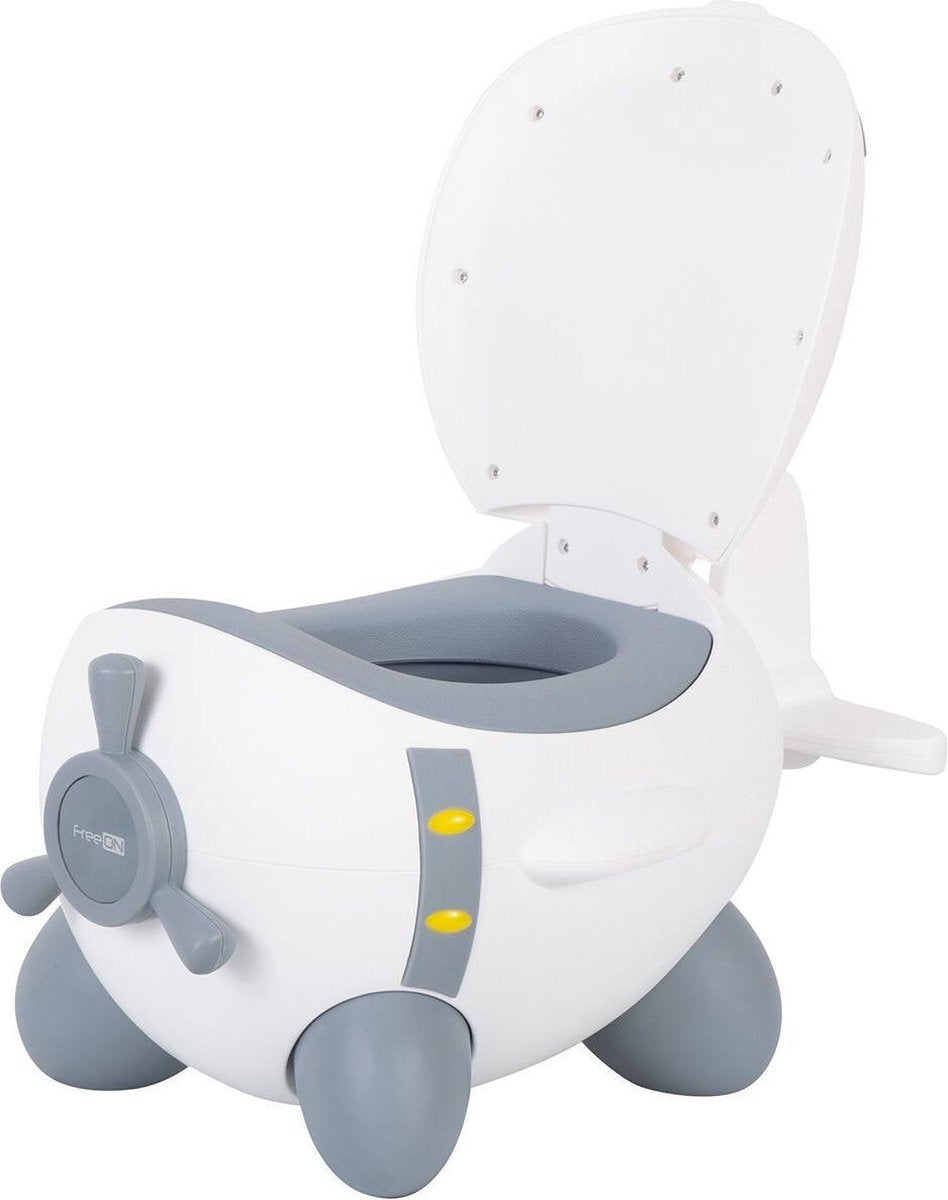 FreeON Potty Plane - Toilettrainer - WC Trainer - Plaspotje - Wit