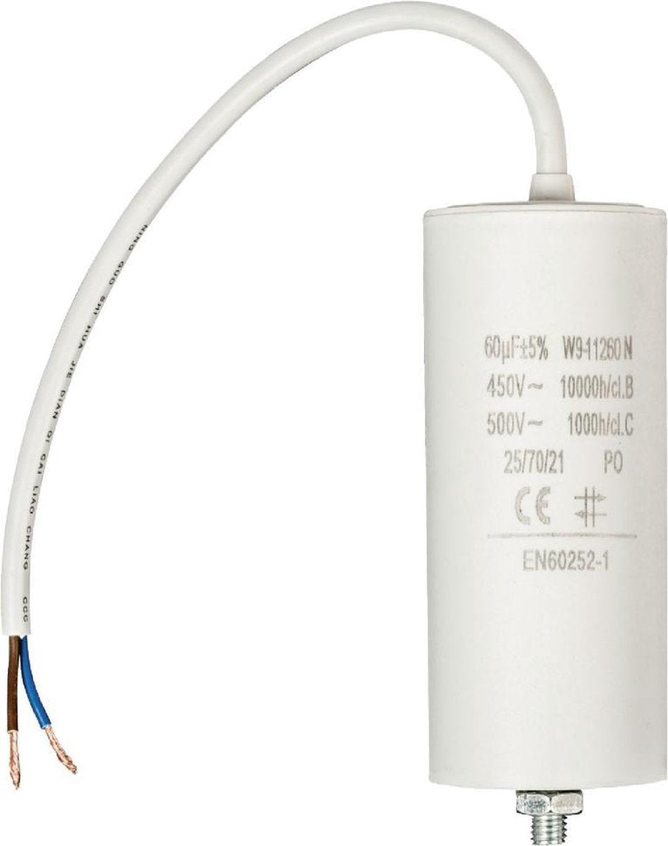Condensator 60.0uf / 450 V + cable W9-11260N