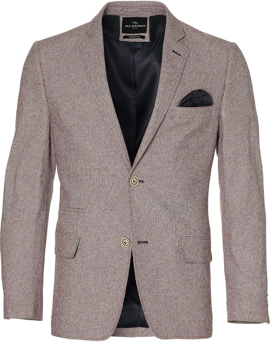 Jac Hensen Colbert - Modern Fit - Rood - 60
