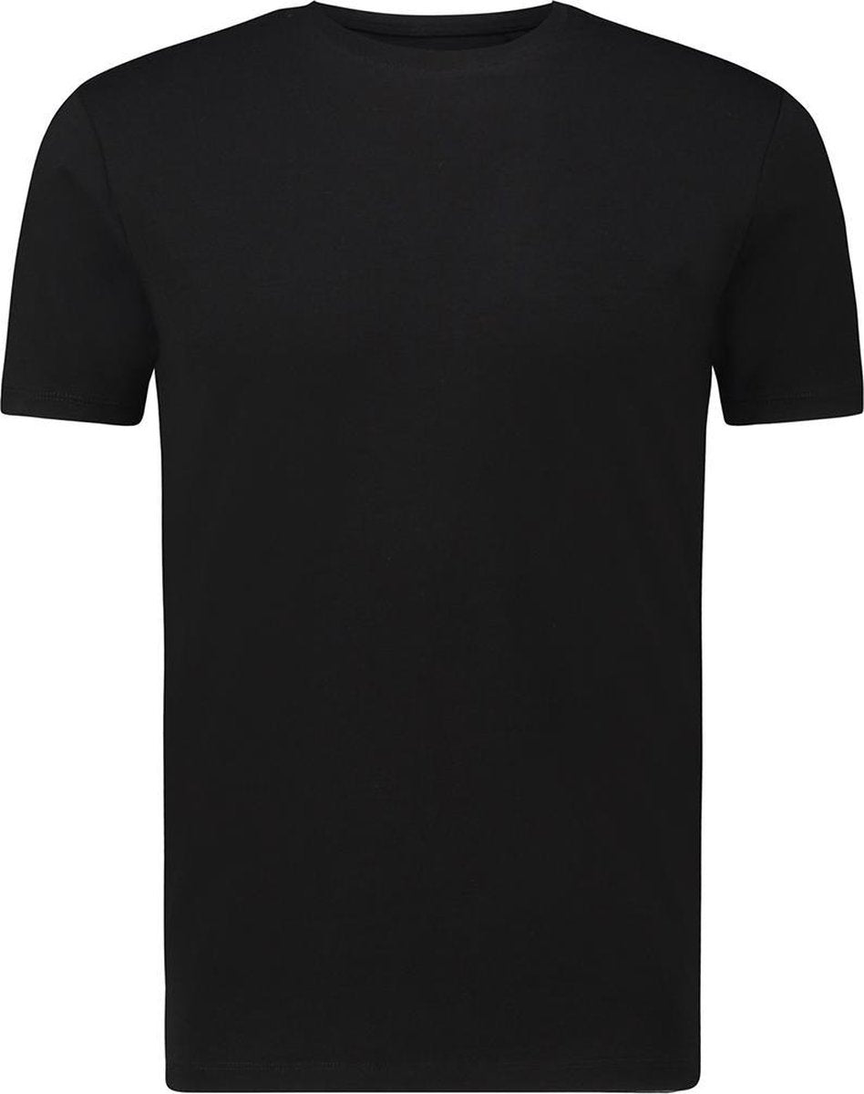 Haze&Finn T-shirt Ronde Hals Zwart (ME-0002)