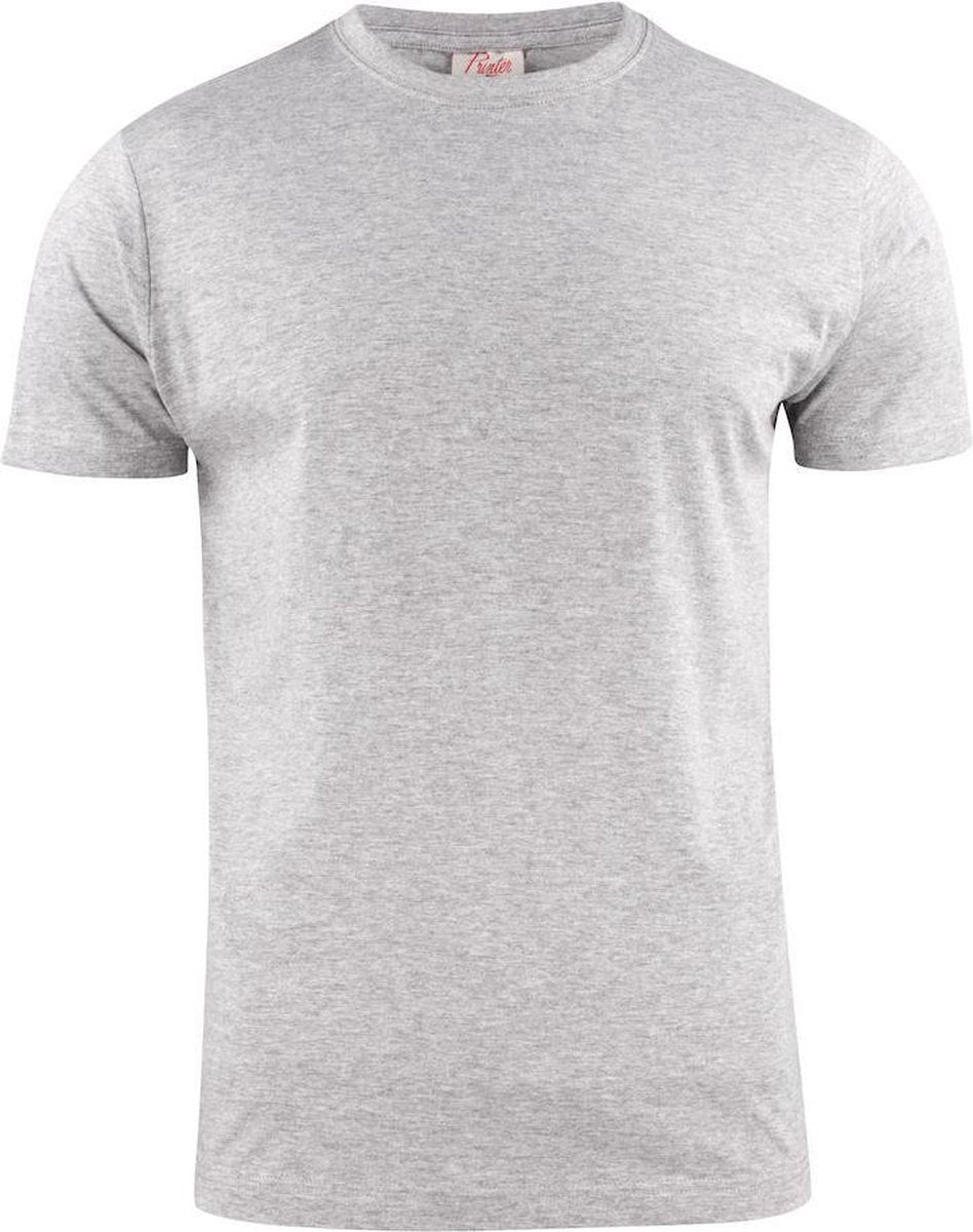 Printer T-shirt RSX Man 2264027 Grijsmelange - Maat 5XL