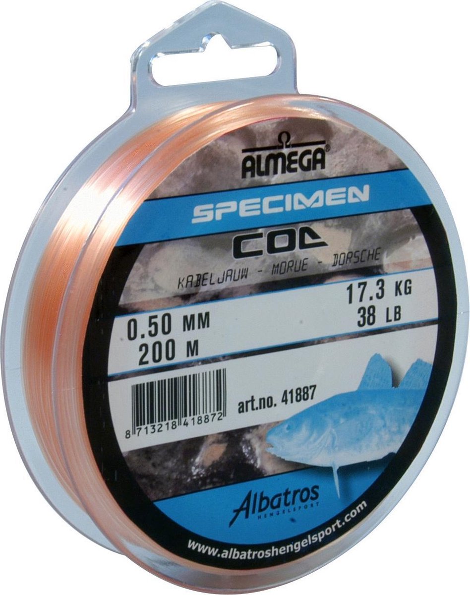 Albatros Almega Cod - Vislijn - 0.50 mm - 17.30 kg - 200 m