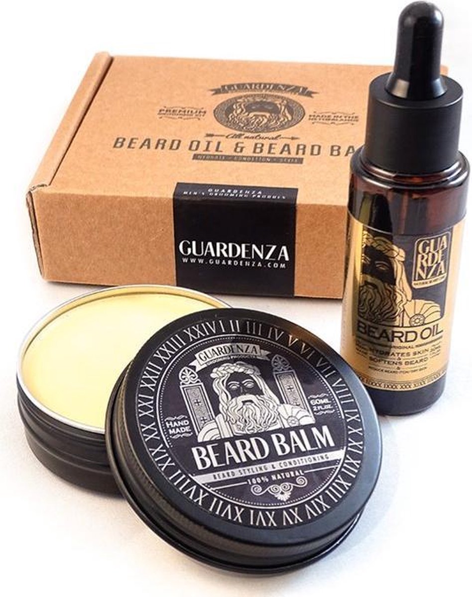 Guardenza Baardset - Baardolie & Baardbalsem
