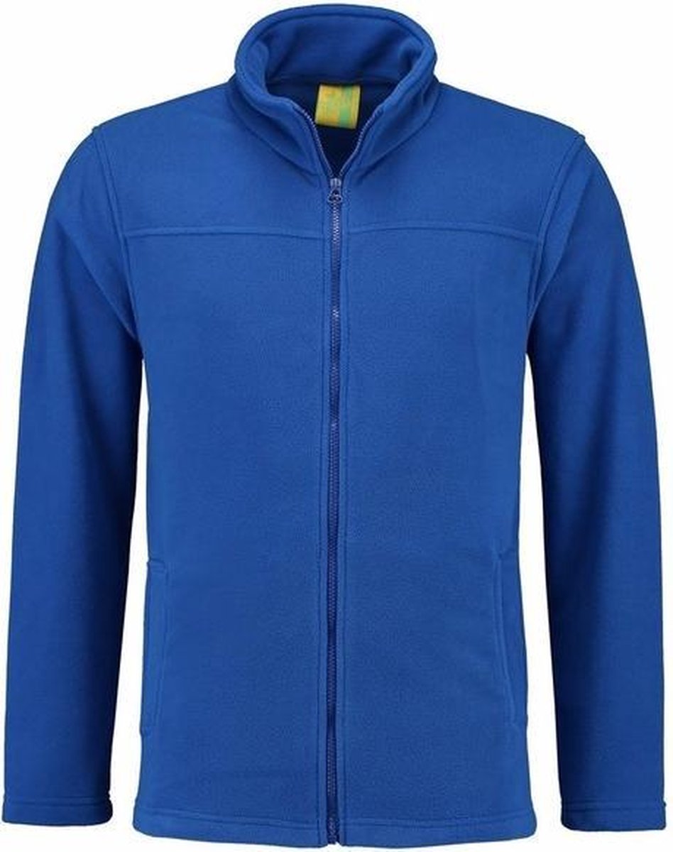 Kobaltblauw fleece vest met rits voor volwassenen XL (42/54)