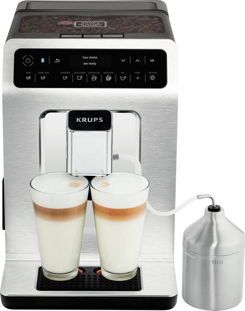 Krups Evidence volautomatische espressomachine - Chrome EA893C