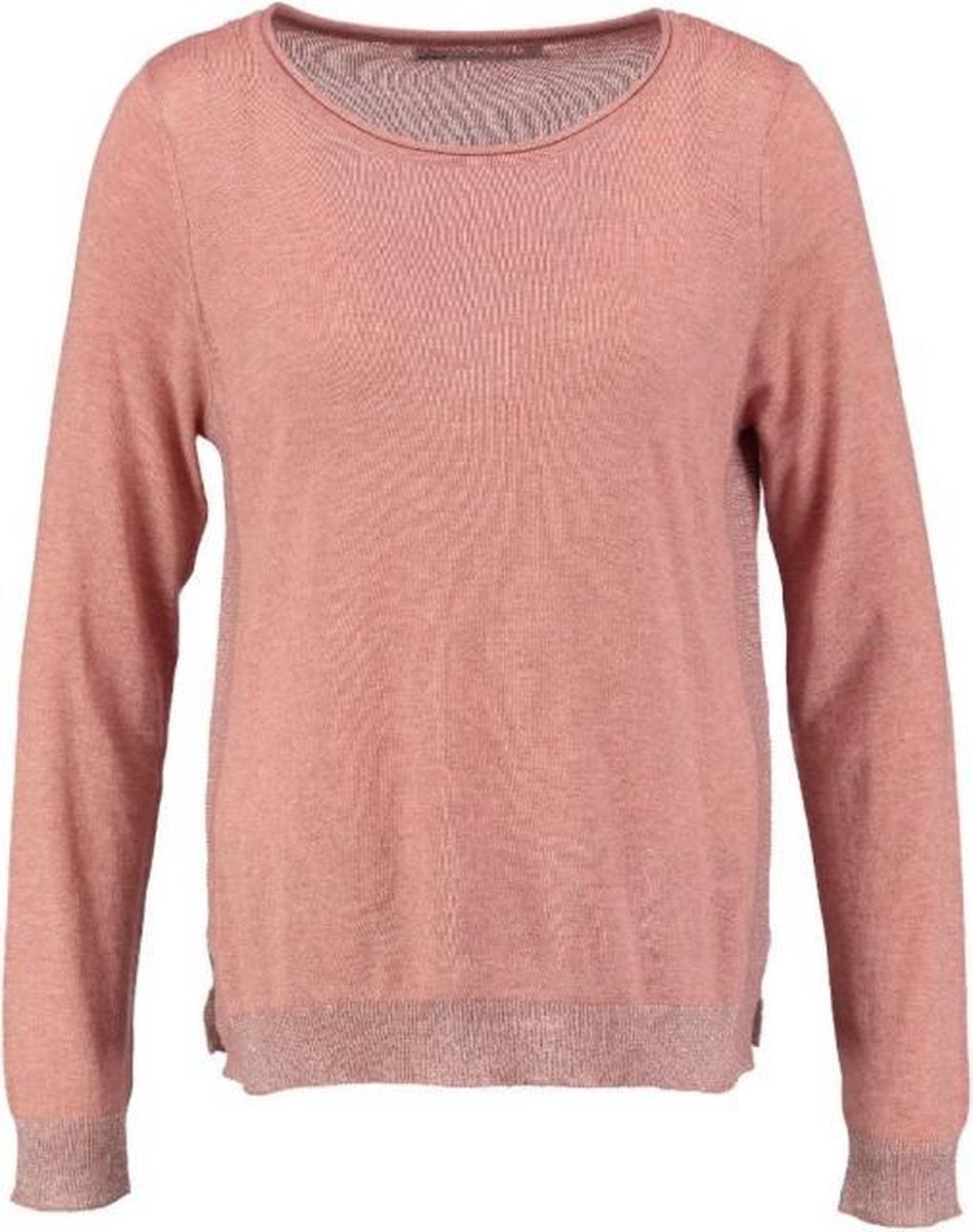Only zachte roze trui met glitterdraad - Maat L