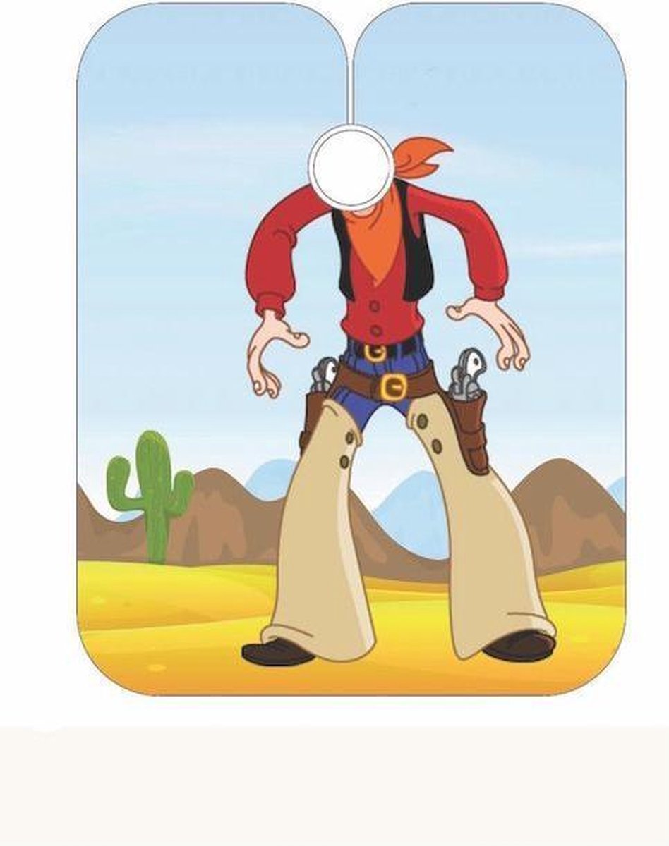 Sinelco Cowboy-kinderkaplaken-sibel