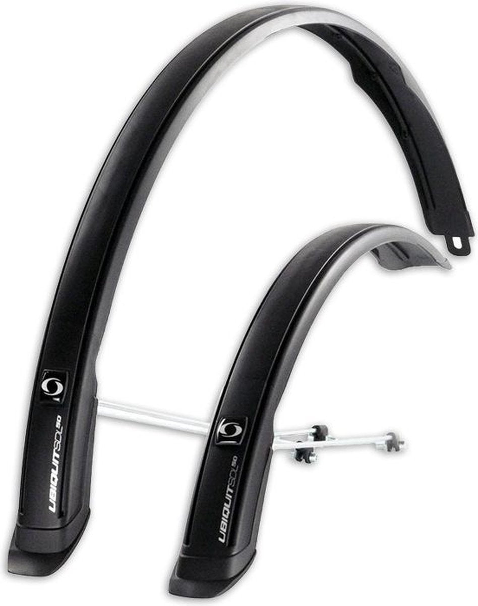 Simpla Spatbordenset Ubiquit 50 28 Inch Zwart