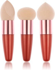 Make-Up Spons Kwastenset 3-delig