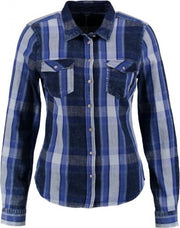 Only zacht stevig denim shirt - valt kleiner - Maat 34