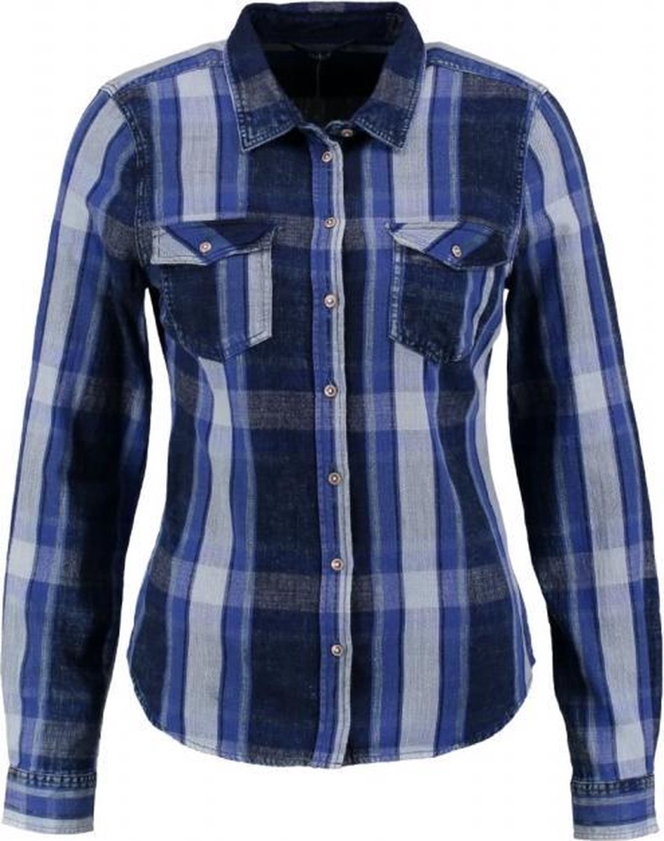 Only zacht stevig denim shirt - valt kleiner - Maat 34