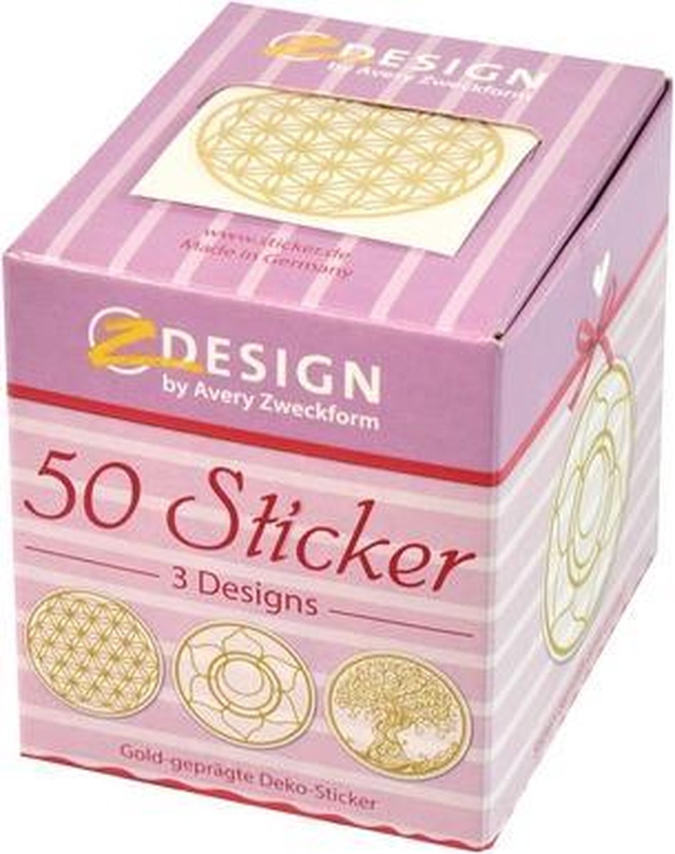 Decosticker Z-design Creative - 50 stickers op rol in dispense