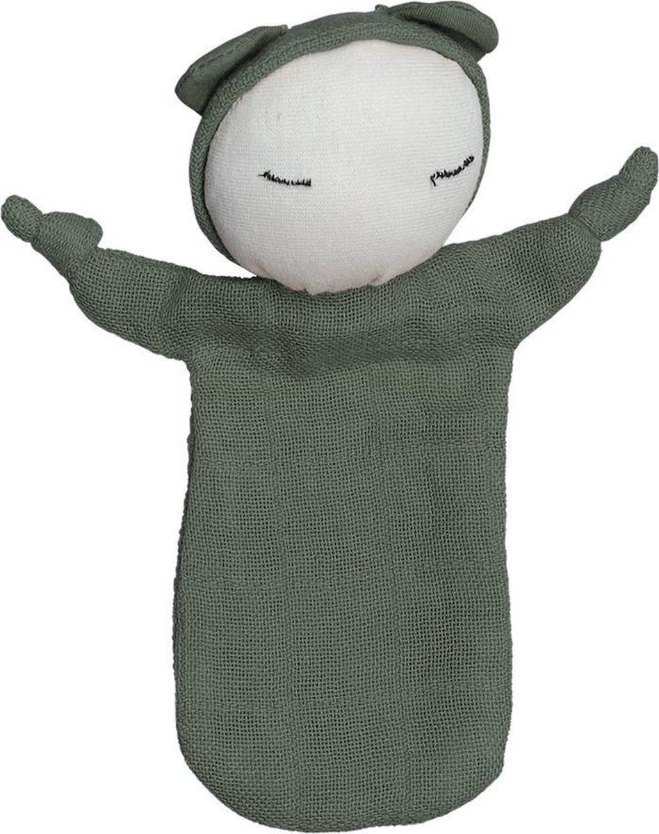 Fabelab Knuffelpop - Olive - Hydrofiel